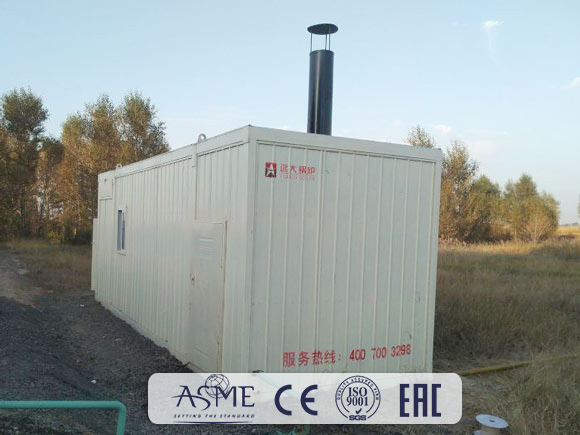 movable steam boiler,containerised steam boiler,portable gas oil fired boiler