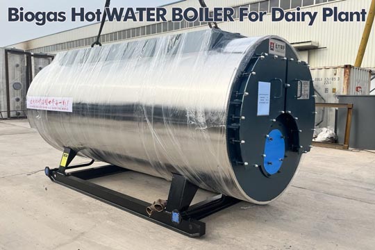 1400kw biogas hot water boiler,industrial biogas hot water boiler