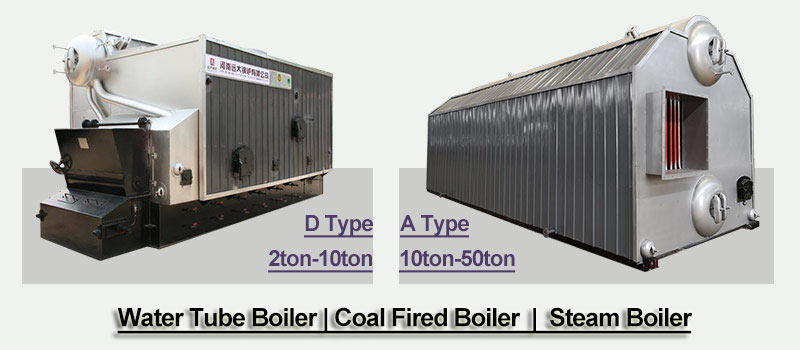water tube coal boiler