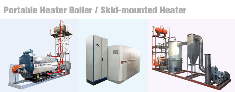 portable thermal oil heater,mobile thermal oil boiler,skid mounted thermal oil boiler
