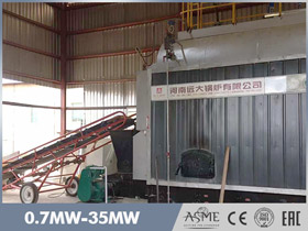 biomass hot water boiler,automatic chain grate biomass boiler,dzl biomass boiler