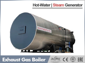 exhaust gas steam boiler, waste heat recovery boiler,exhaust gas steam boiler