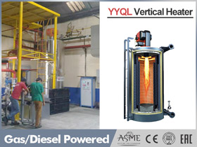 vertical gas fired hot oil heater,vertical thermal oil boiler,vertical hot oil boiler
