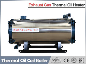 waste heat thermal oil boiler,exhaust gas thermal oil boiler,waste heat hot oil heater