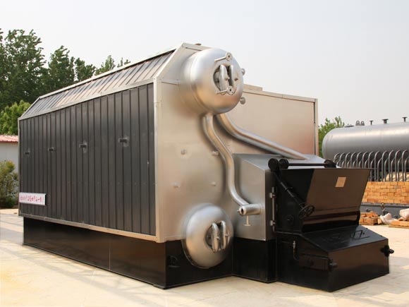 Rice husk fired boiler, Palm shells fired boiler