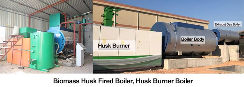 husk burner boiler