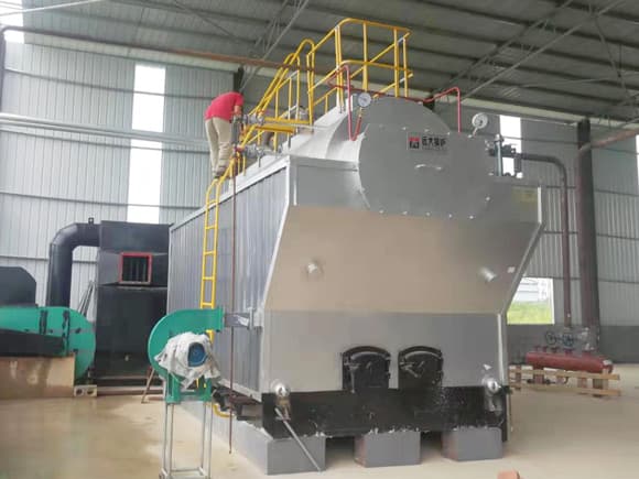 wood fired hot water boiler,woodwaste hot water boiler,biomass waste fired bioler