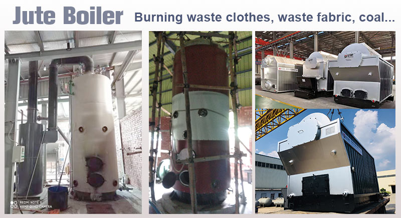 garments jute boiler,jute steam boiler,waste cloth fabric burning boiler