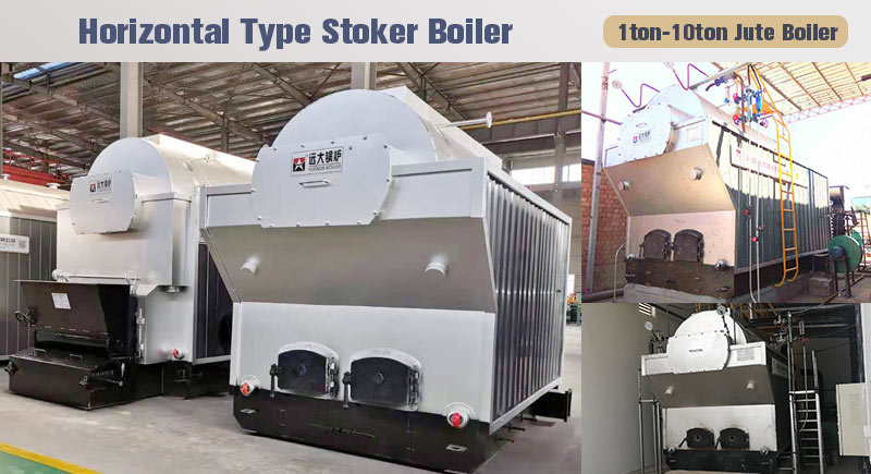 horizontal jute boiler,jute steam boiler,dzh jute boiler