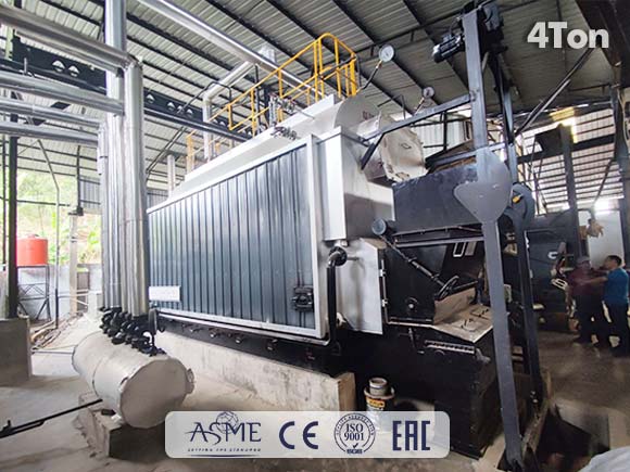 4ton palm kernel shells boiler,palm oil mill boiler,steam boiler in palm oil mill