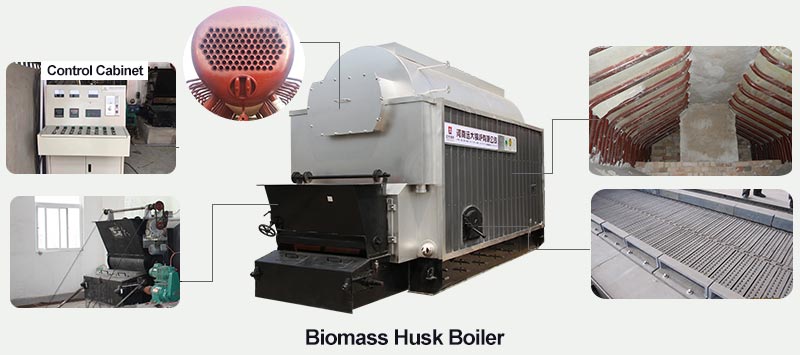 DZL ricehusk boiler