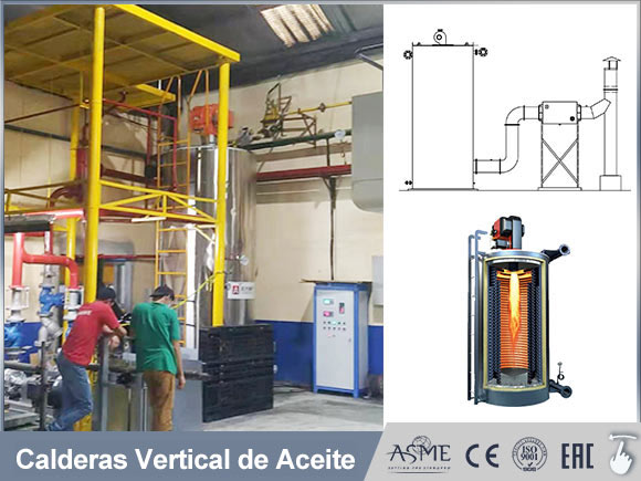 Calderas de aceite térmico a gas, calderas de aceite térmico a diésel