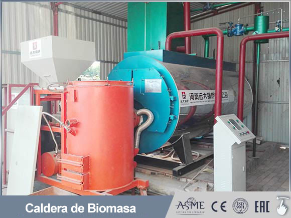 Caldera de quemador de biomasa, caldera de biomasa industrial, caldera de agua caliente de biomasa