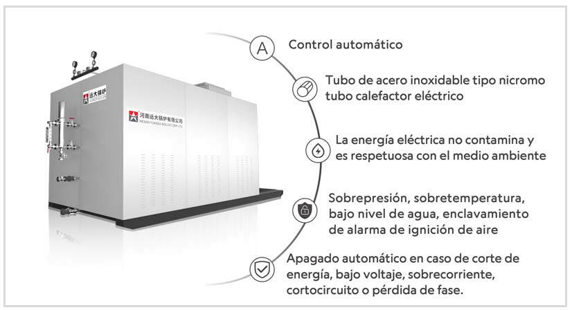 caldera electrica horizontal,caldera de vapor electrica,caldera electrica industrial