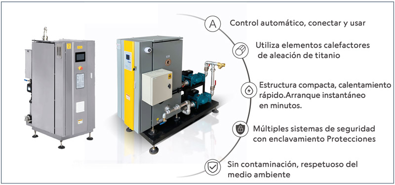 caldera vapor,generator vapor de electric,caldera electric vertical