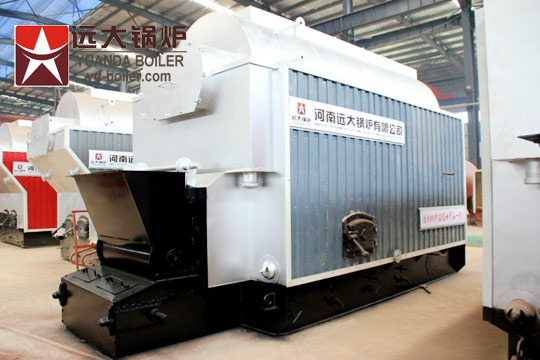 2TON chain grate coal boiler