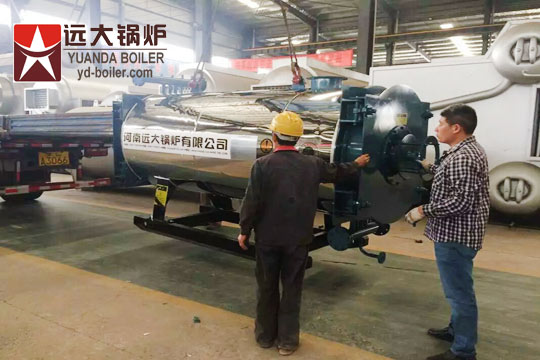 Gas /oil fired thermal oil boiler