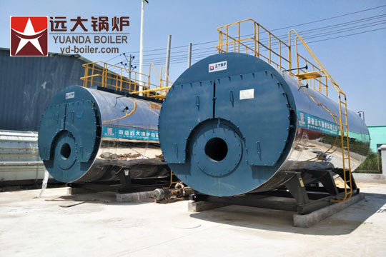 10 ton gas fired steam boiler