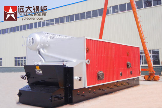 8 ton fire tube coal fired steam boiler