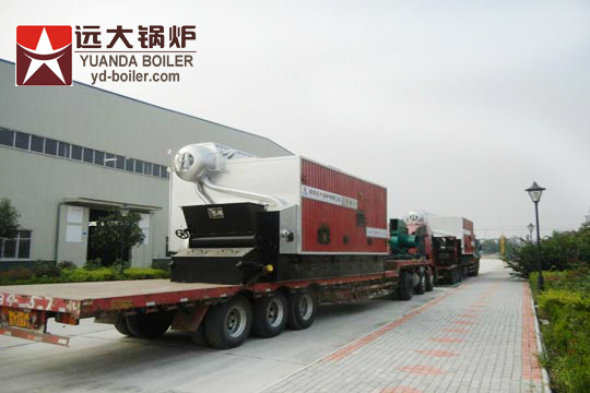 SZL4 ton coal burning package water tube steam boiler 