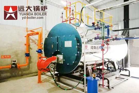 fire tube natural gas fired steam boiler