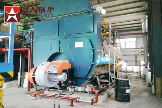 2 ton lpg natural gas fired steam boiler