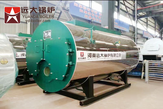 2 ton gas fired steam boiler