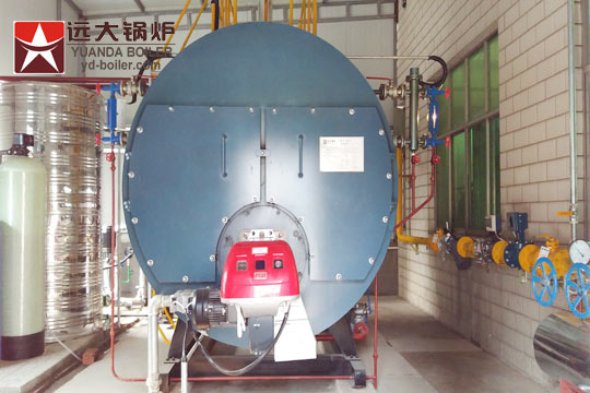 10bar pressure 1 ton gas fired steam boiler 