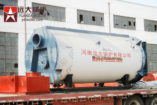 2000kg lpg gas fired steam boiler