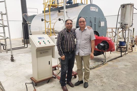 4TPH Diesel Fired Steam Boiler