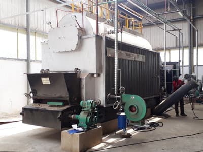 4 Ton Chain Grate Biomass Steam Boiler 