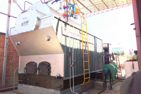 DZH 4Ton Manual Feeding Coal Fired Steam Boiler