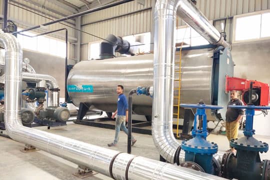 7MW Gas Fired Thermal Oil Boiler 