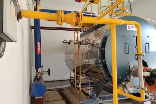 2ton steam boiler gas or oil fired