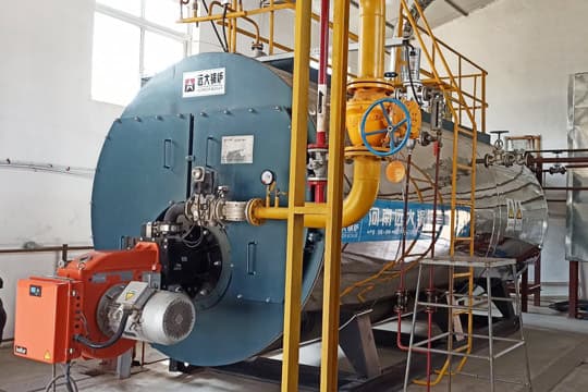 gas fired steam boiler