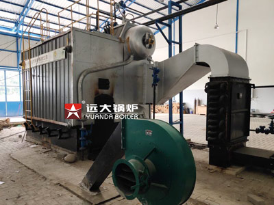 wood steam boiler system