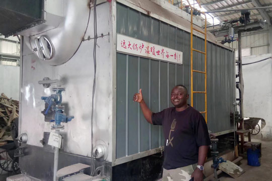 4ton biomass fired steam boiler