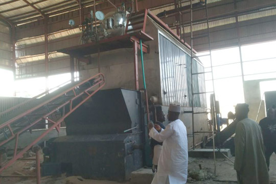 10ton ricehusk boiler