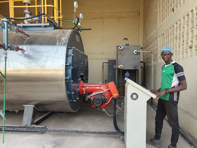 automatic oil fired boiler