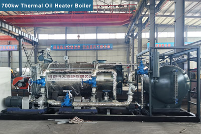 portable thermal oil boiler, skid mounted oil heater boiler