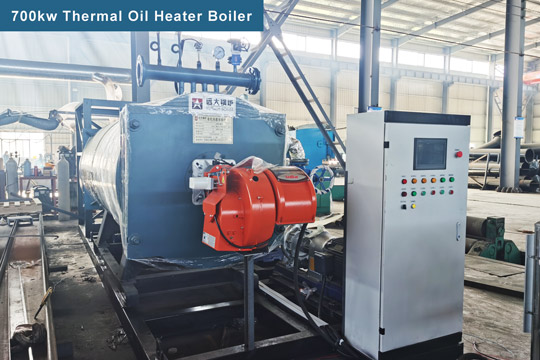 700kw thermal oil boiler heater,skid mounted oil boiler