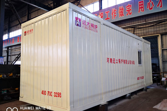 Containerised steam boiler,mobile steam boiler,portable steam boiler