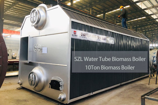 10ton woodchips biomass boiler,10ton steam boiler,SZL boiler