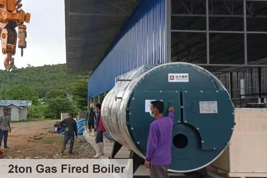 WNS gas boiler,three pass boiler,2ton steam boiler