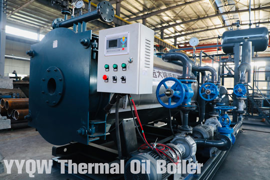 350kw portable oil heater boiler,diesel thermal oil boiler,skid mounted boiler