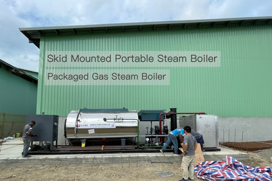portable steam boiler 2ton,mobile steam boiler,automatic steam boiler