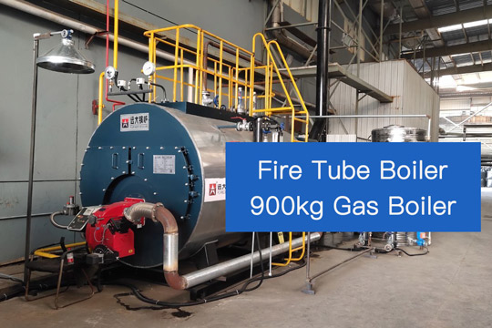 900kg steam boiler,fire tube gas boiler,horizontal gas boiler
