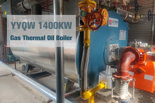 yyqw thermal oil boiler,gas thermal oil heater,1400kw thermic fluid heater