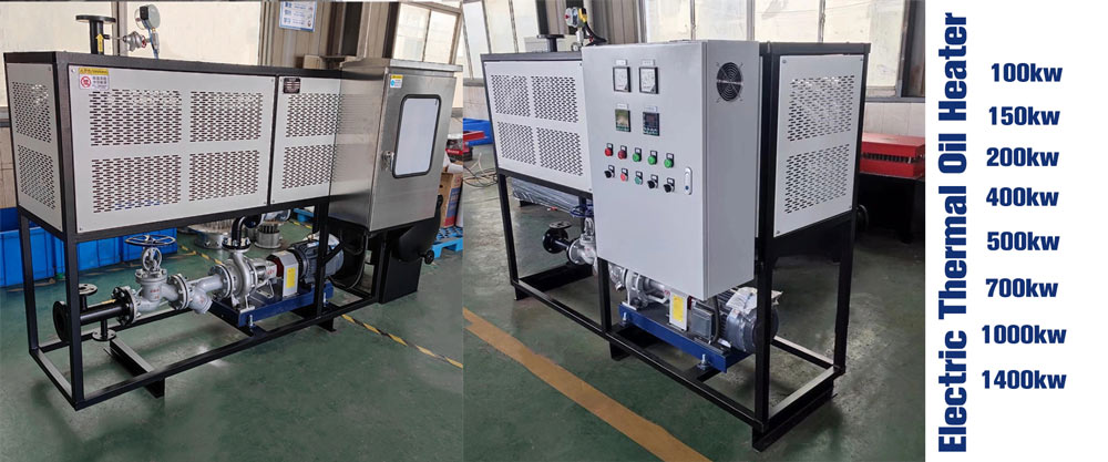 electric thermal oil boiler industrial,100kw thermic fluid heater,100kw heating oil boiler