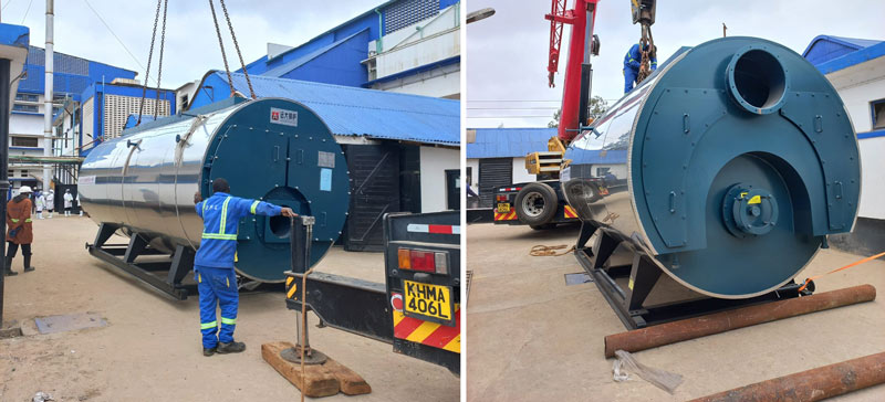 wns fire tube boiler installation work,fire tube boiler installing,wns boiler installation